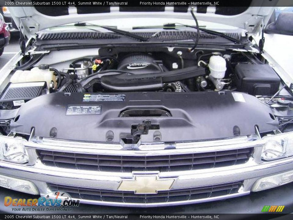 2005 Chevrolet Suburban 1500 LT 4x4 Summit White / Tan/Neutral Photo #22