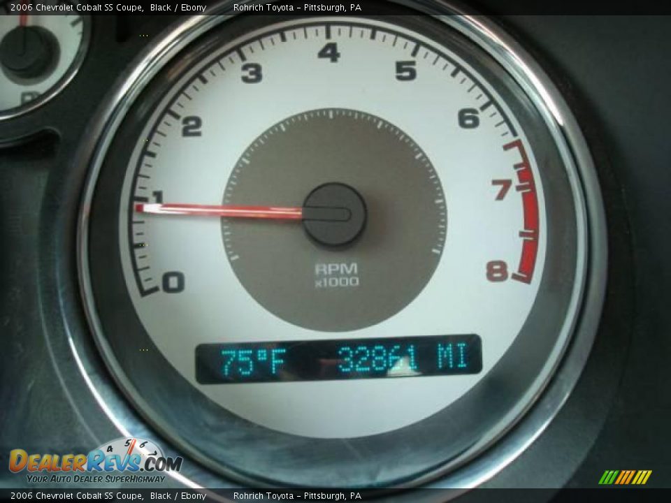2006 Chevrolet Cobalt SS Coupe Black / Ebony Photo #20