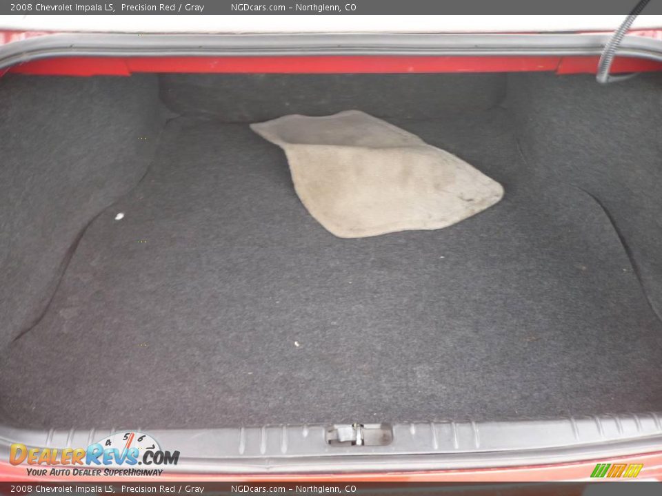 2008 Chevrolet Impala LS Precision Red / Gray Photo #7