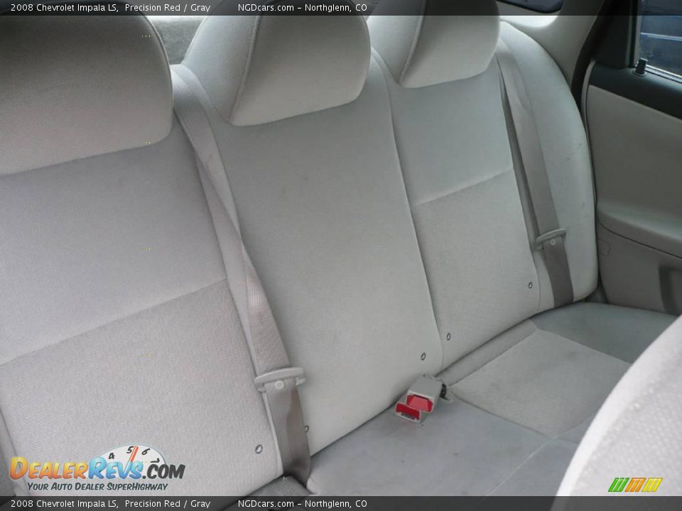 2008 Chevrolet Impala LS Precision Red / Gray Photo #9