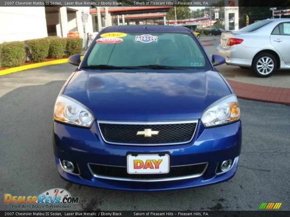 2007 Chevrolet Malibu SS Sedan Laser Blue Metallic / Ebony Black Photo #6
