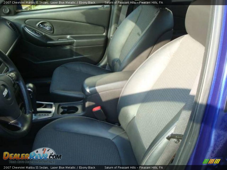 2007 Chevrolet Malibu SS Sedan Laser Blue Metallic / Ebony Black Photo #8