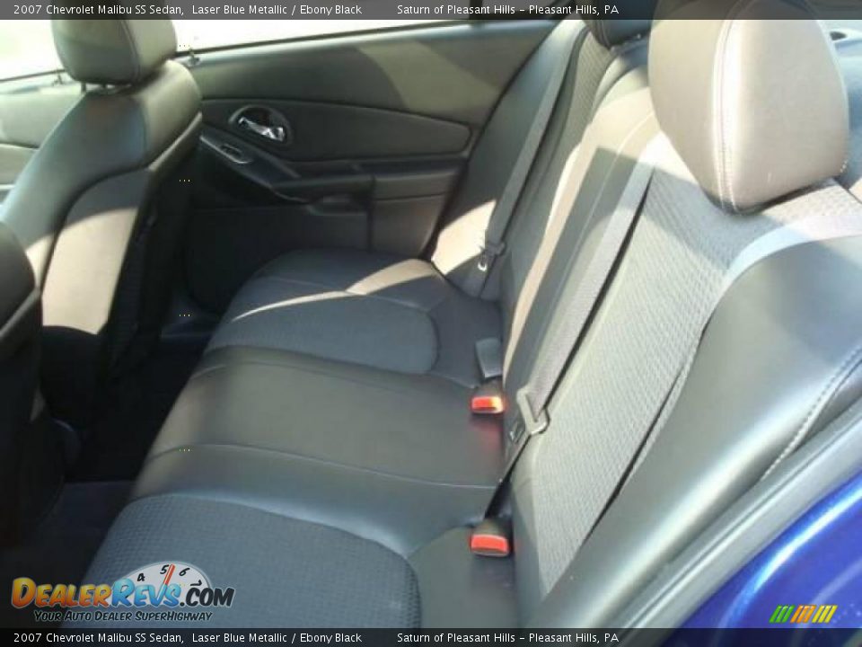 2007 Chevrolet Malibu SS Sedan Laser Blue Metallic / Ebony Black Photo #9
