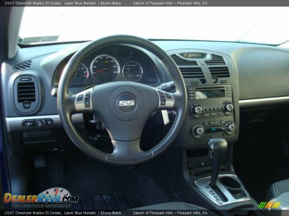 2007 Chevrolet Malibu SS Sedan Laser Blue Metallic / Ebony Black Photo #10