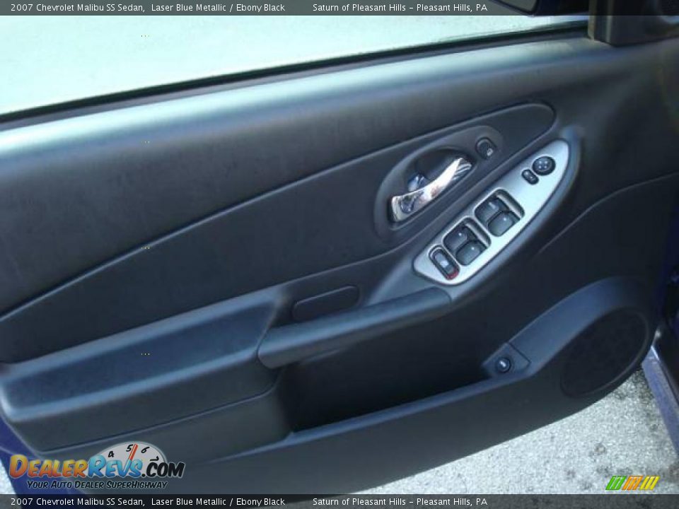 2007 Chevrolet Malibu SS Sedan Laser Blue Metallic / Ebony Black Photo #11