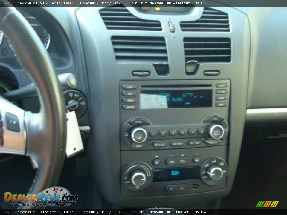 2007 Chevrolet Malibu SS Sedan Laser Blue Metallic / Ebony Black Photo #13
