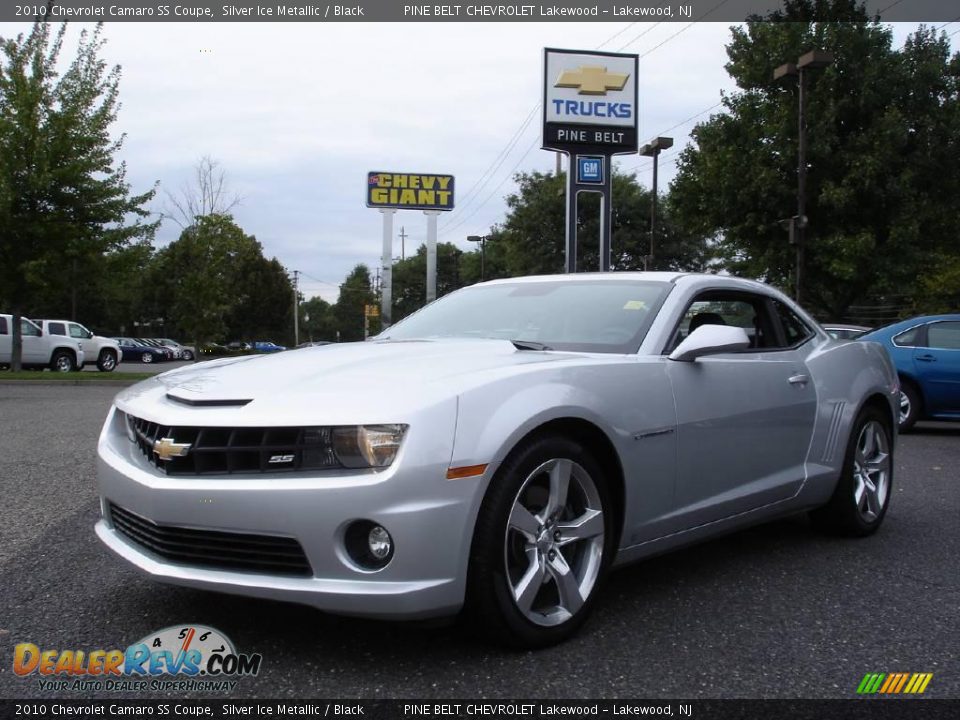 2010 Chevrolet Camaro SS Coupe Silver Ice Metallic / Black Photo #1