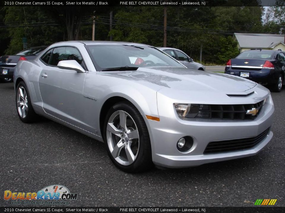 2010 Chevrolet Camaro SS Coupe Silver Ice Metallic / Black Photo #3