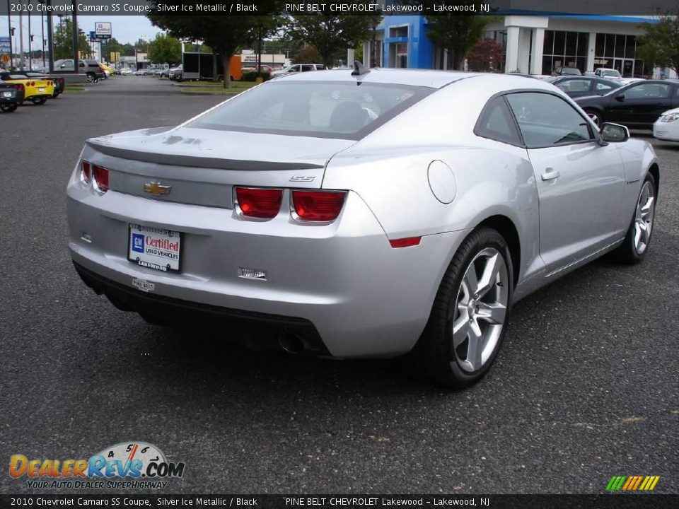 2010 Chevrolet Camaro SS Coupe Silver Ice Metallic / Black Photo #4