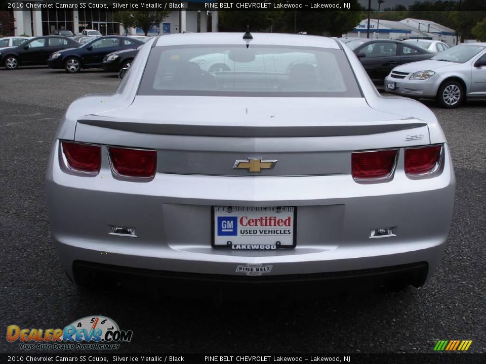 2010 Chevrolet Camaro SS Coupe Silver Ice Metallic / Black Photo #5