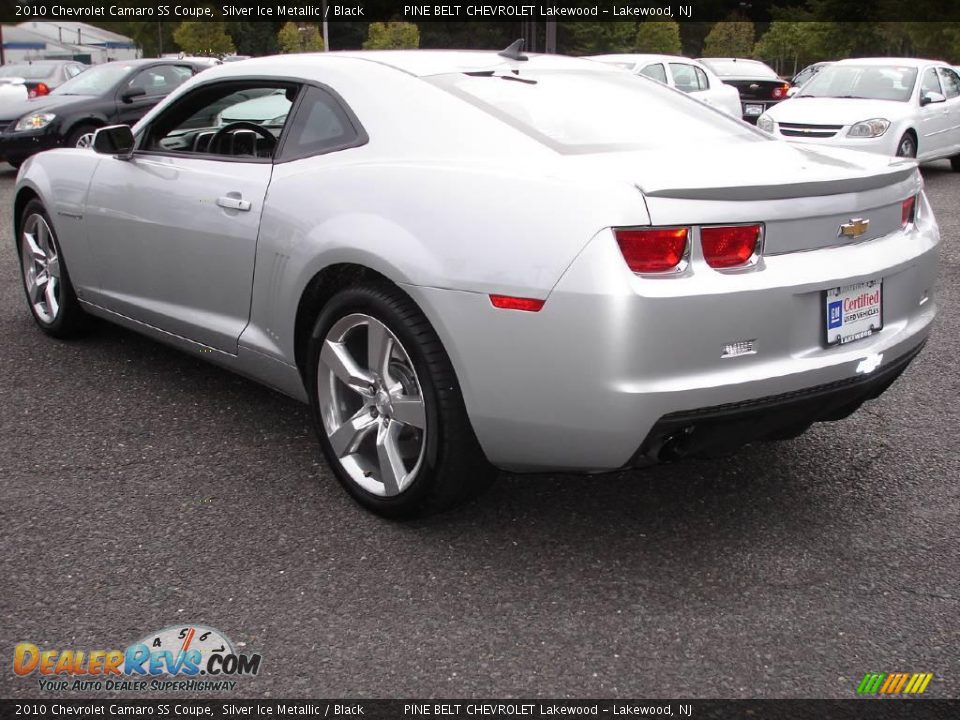2010 Chevrolet Camaro SS Coupe Silver Ice Metallic / Black Photo #6