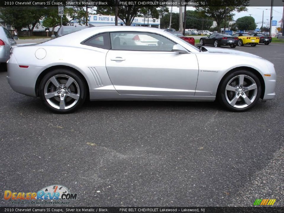 2010 Chevrolet Camaro SS Coupe Silver Ice Metallic / Black Photo #7