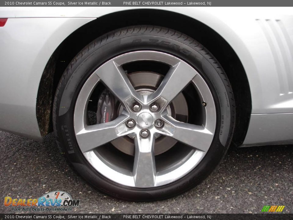 2010 Chevrolet Camaro SS Coupe Silver Ice Metallic / Black Photo #8