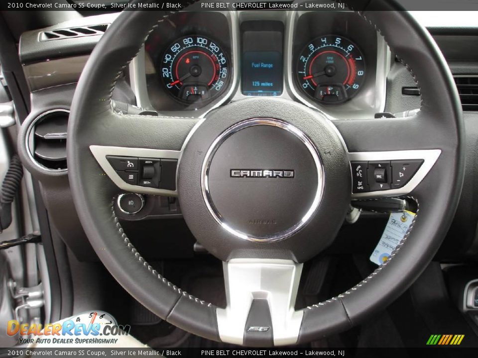 2010 Chevrolet Camaro SS Coupe Silver Ice Metallic / Black Photo #13