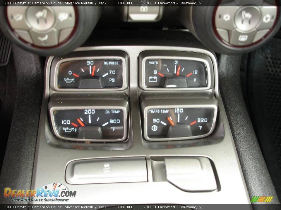 2010 Chevrolet Camaro SS Coupe Silver Ice Metallic / Black Photo #14