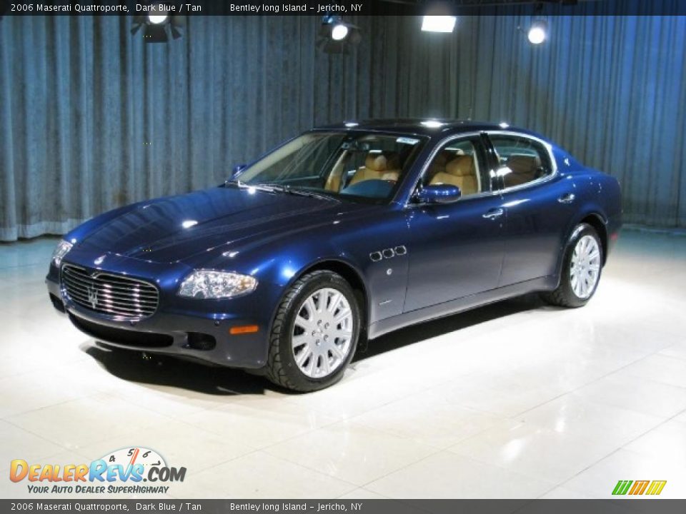 2006 Maserati Quattroporte Dark Blue / Tan Photo #1