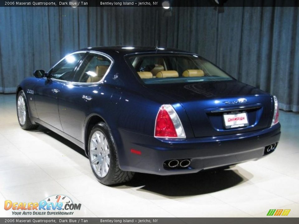 2006 Maserati Quattroporte Dark Blue / Tan Photo #2