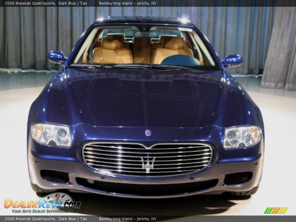2006 Maserati Quattroporte Dark Blue / Tan Photo #4