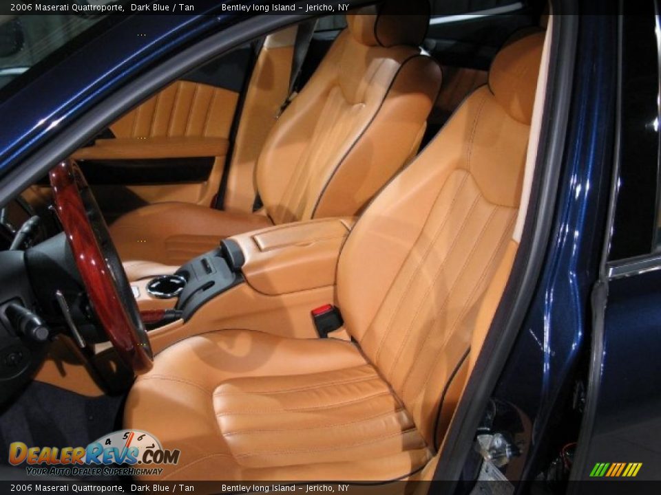 2006 Maserati Quattroporte Dark Blue / Tan Photo #5