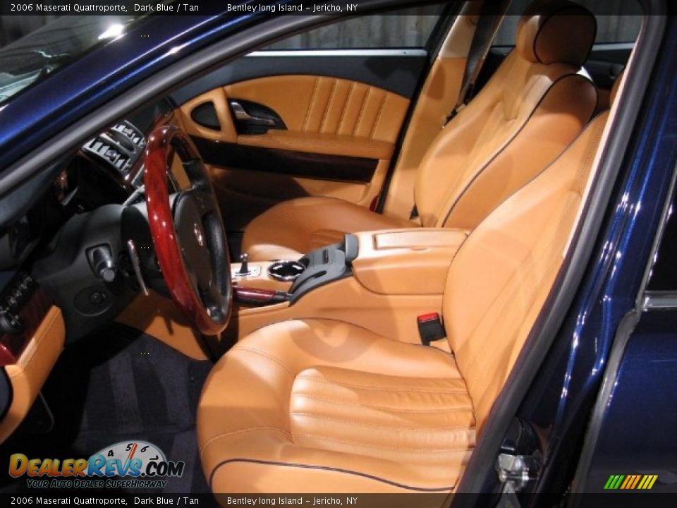 2006 Maserati Quattroporte Dark Blue / Tan Photo #6