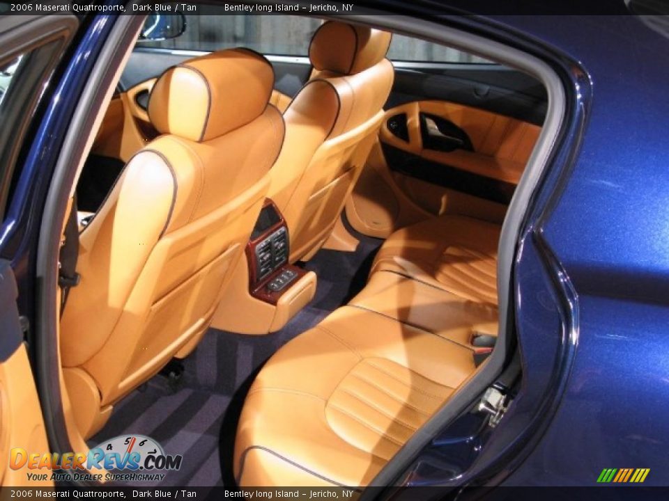 2006 Maserati Quattroporte Dark Blue / Tan Photo #14