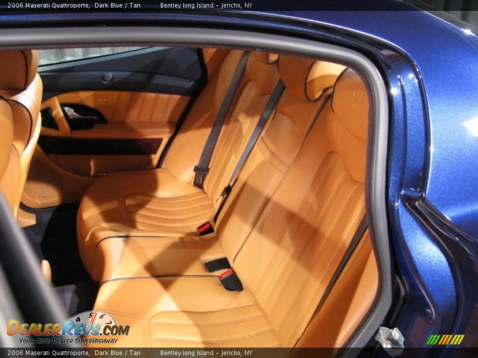 2006 Maserati Quattroporte Dark Blue / Tan Photo #15