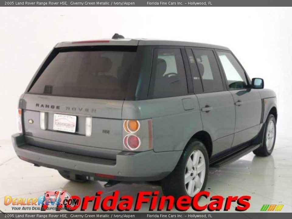 2005 Land Rover Range Rover HSE Giverny Green Metallic / Ivory/Aspen Photo #2