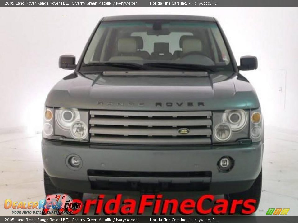 2005 Land Rover Range Rover HSE Giverny Green Metallic / Ivory/Aspen Photo #5