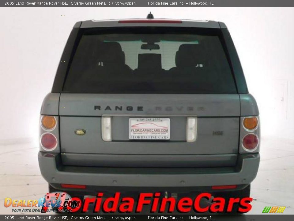 2005 Land Rover Range Rover HSE Giverny Green Metallic / Ivory/Aspen Photo #6