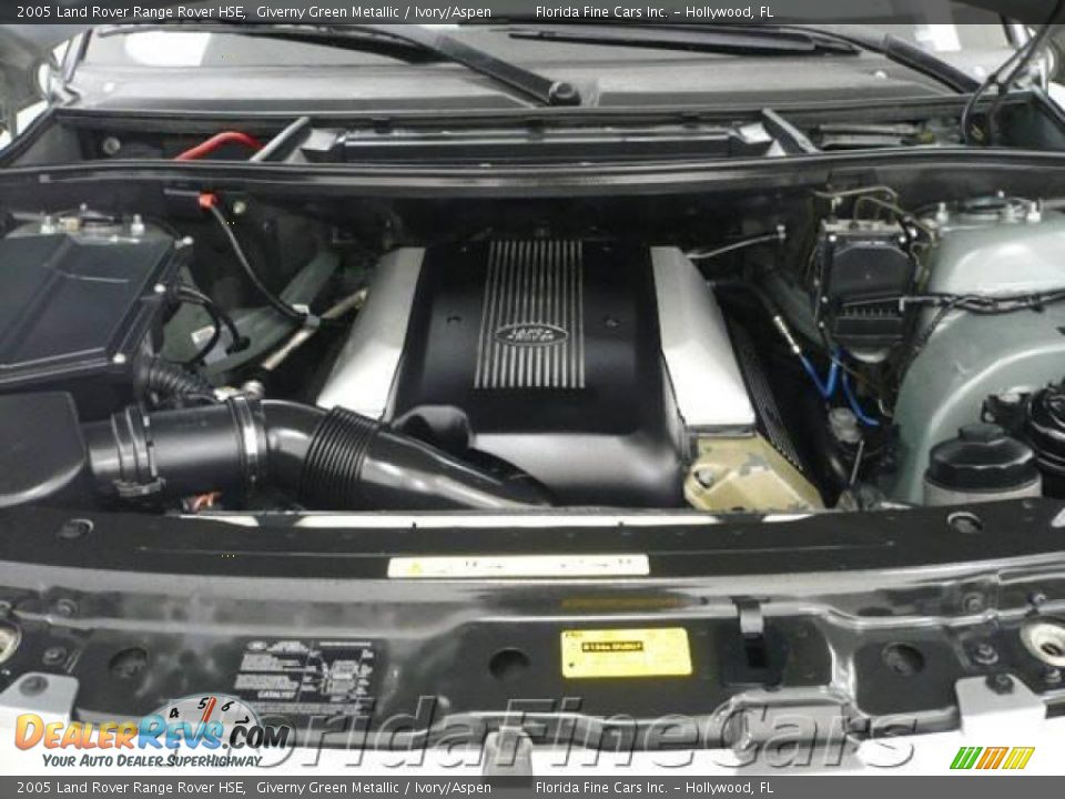 2005 Land Rover Range Rover HSE Giverny Green Metallic / Ivory/Aspen Photo #9