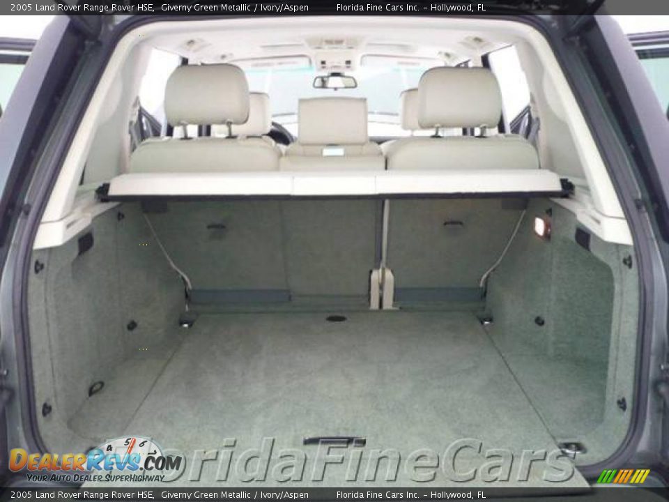2005 Land Rover Range Rover HSE Giverny Green Metallic / Ivory/Aspen Photo #10