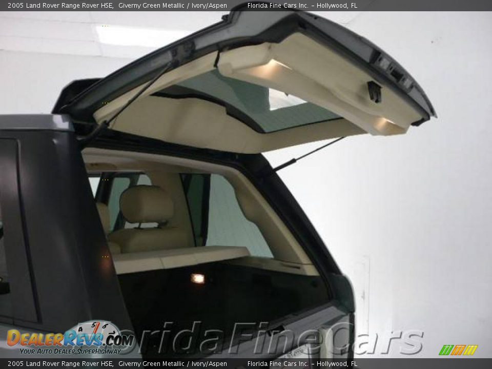 2005 Land Rover Range Rover HSE Giverny Green Metallic / Ivory/Aspen Photo #11