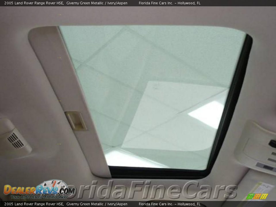 2005 Land Rover Range Rover HSE Giverny Green Metallic / Ivory/Aspen Photo #12