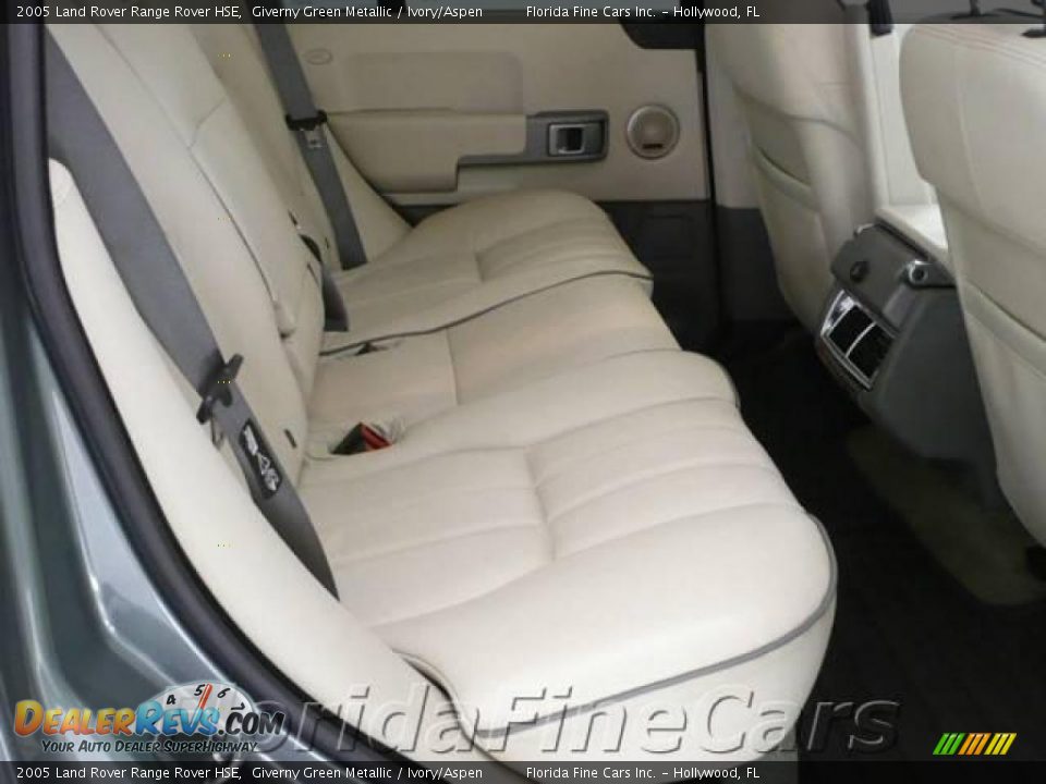 2005 Land Rover Range Rover HSE Giverny Green Metallic / Ivory/Aspen Photo #15