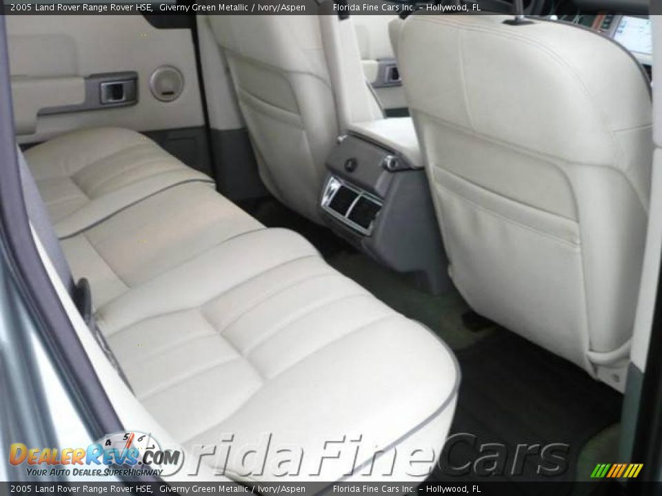 2005 Land Rover Range Rover HSE Giverny Green Metallic / Ivory/Aspen Photo #16