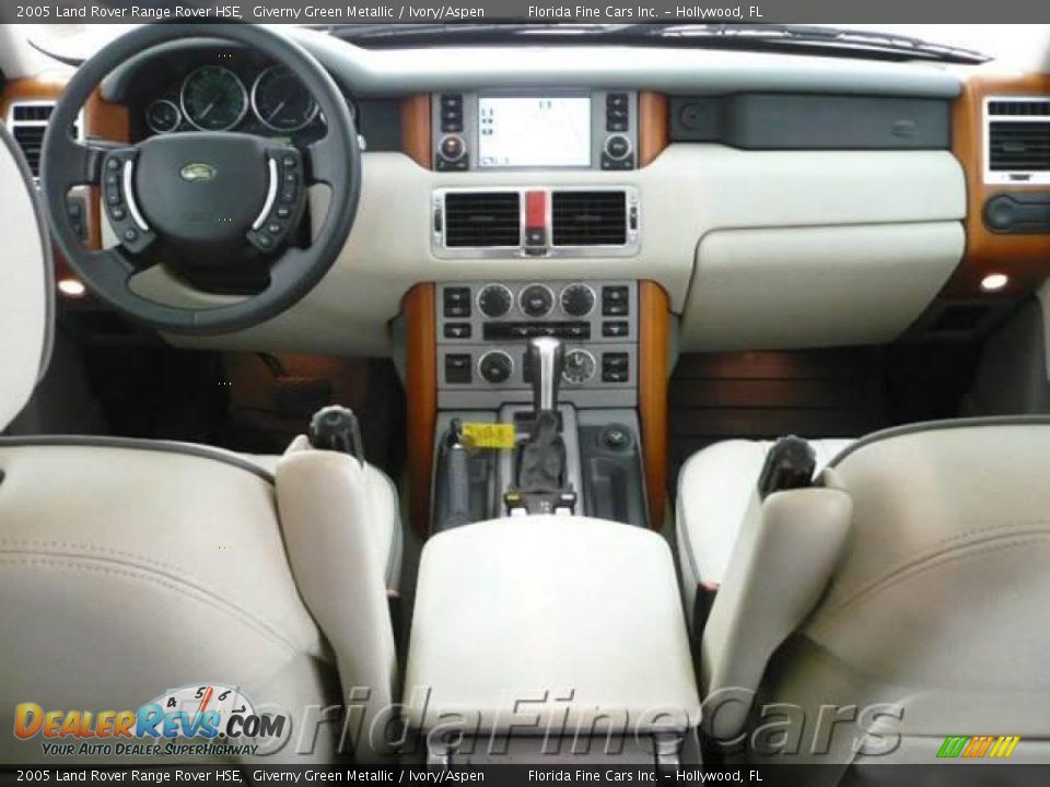 2005 Land Rover Range Rover HSE Giverny Green Metallic / Ivory/Aspen Photo #17