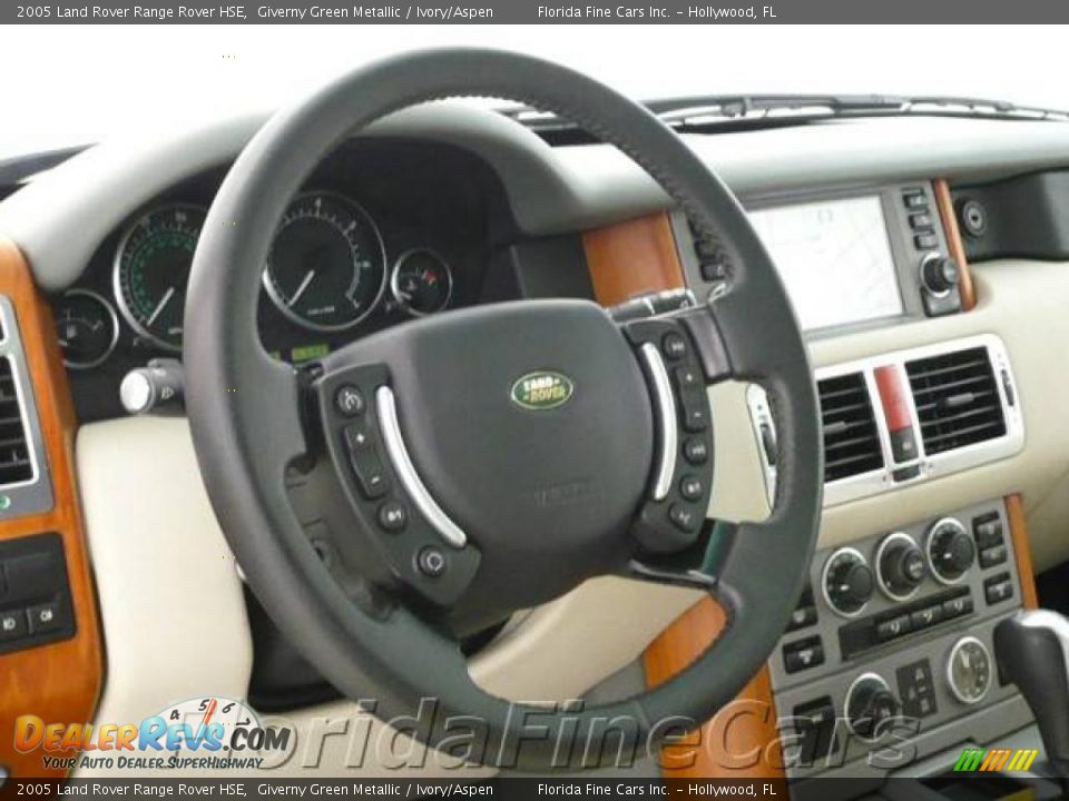 2005 Land Rover Range Rover HSE Giverny Green Metallic / Ivory/Aspen Photo #18