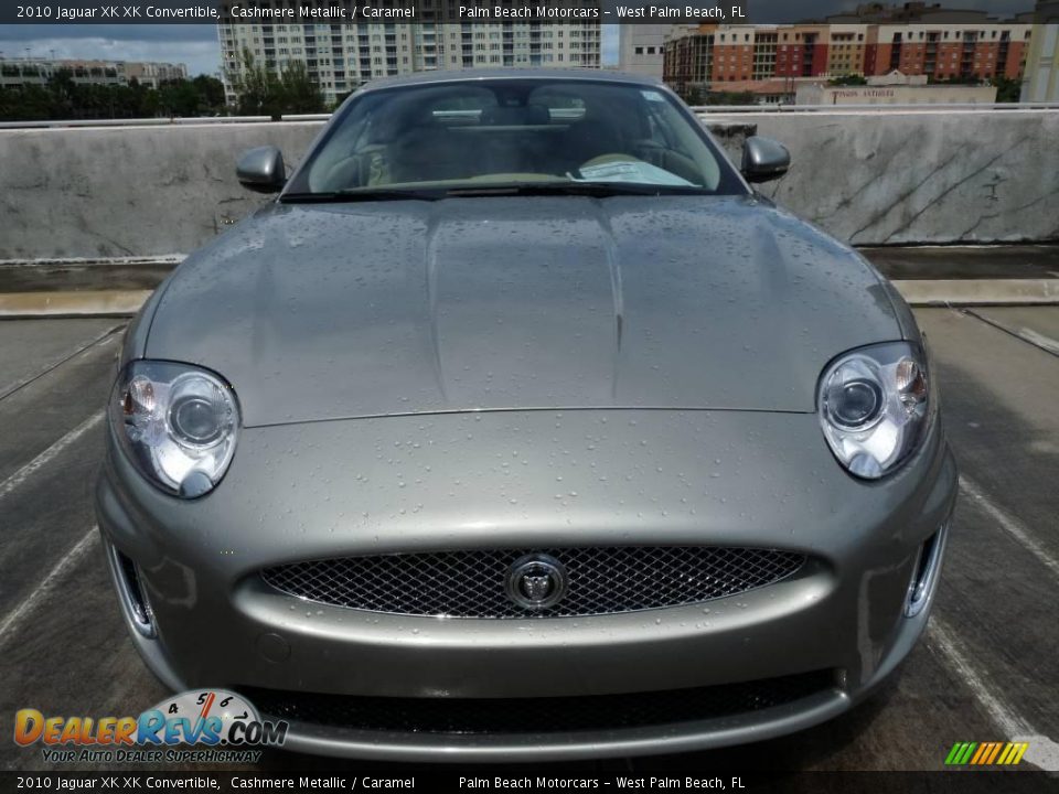 2010 Jaguar XK XK Convertible Cashmere Metallic / Caramel Photo #2