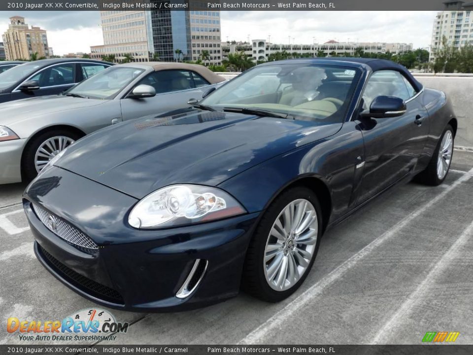 Front 3/4 View of 2010 Jaguar XK XK Convertible Photo #1