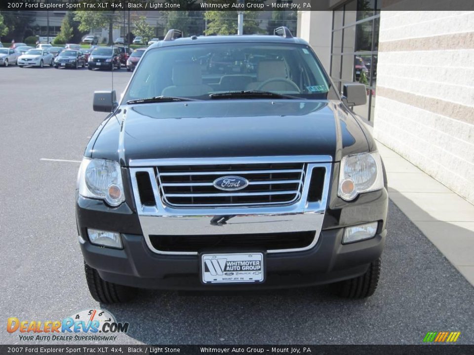 2007 Ford Explorer Sport Trac XLT 4x4 Black / Light Stone Photo #2