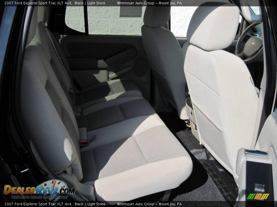 2007 Ford Explorer Sport Trac XLT 4x4 Black / Light Stone Photo #6