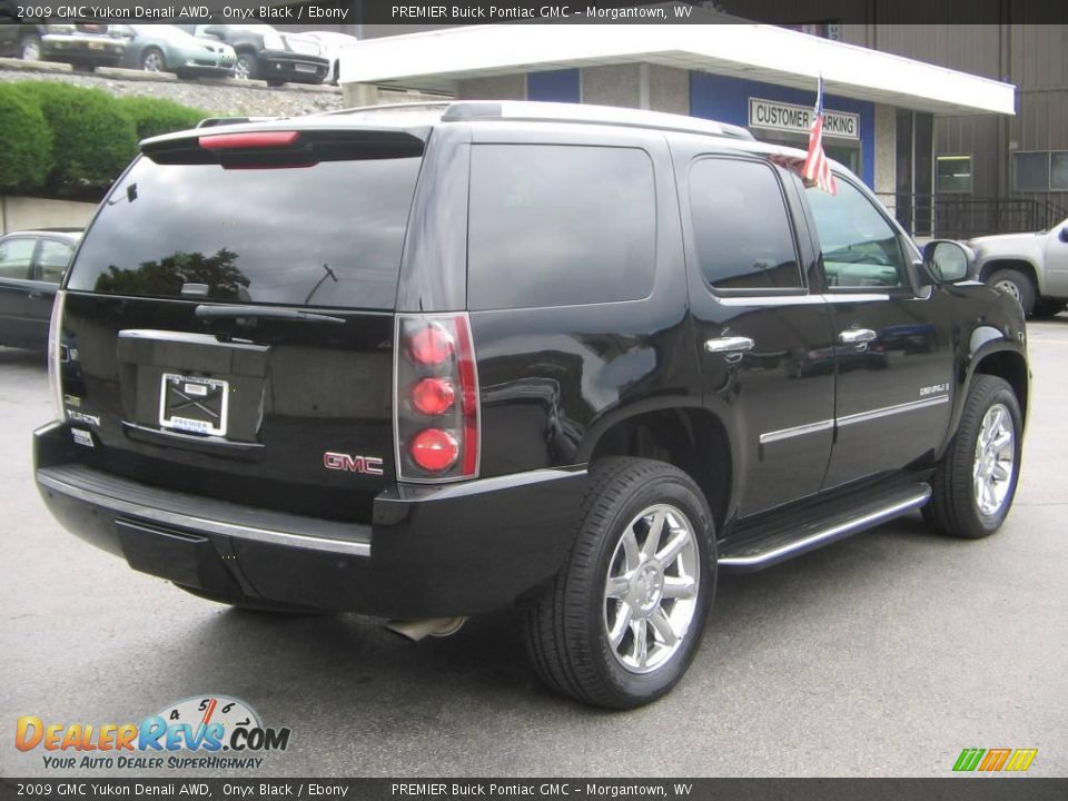 2009 GMC Yukon Denali AWD Onyx Black / Ebony Photo #6