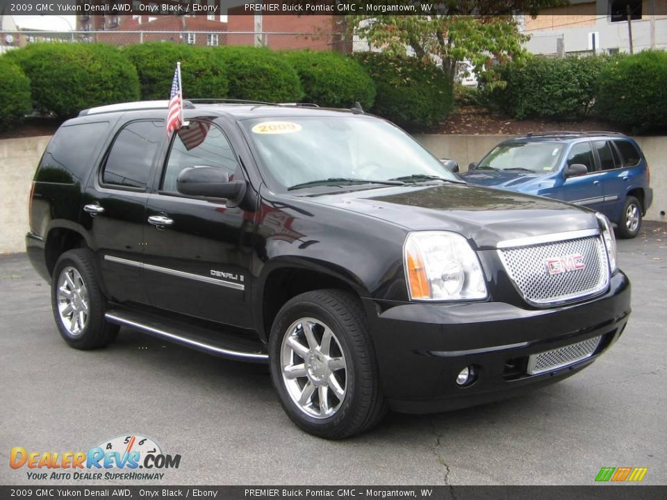 2009 GMC Yukon Denali AWD Onyx Black / Ebony Photo #8