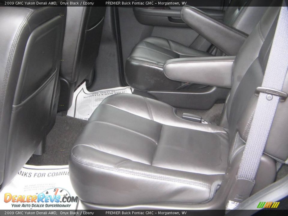 2009 GMC Yukon Denali AWD Onyx Black / Ebony Photo #13