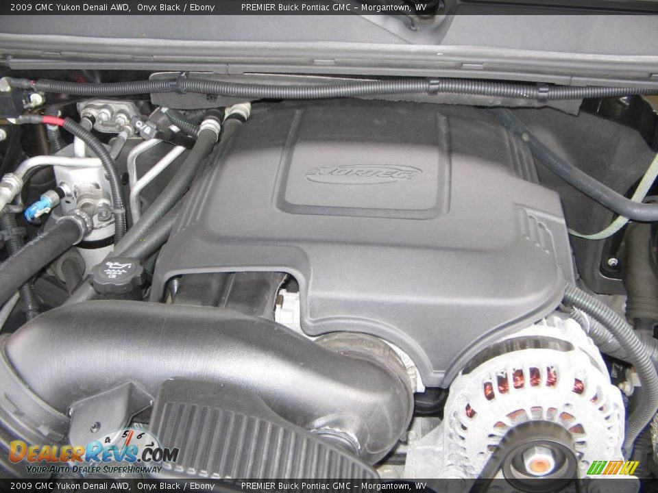2009 GMC Yukon Denali AWD Onyx Black / Ebony Photo #26