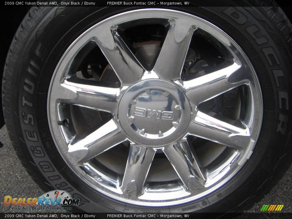 2009 GMC Yukon Denali AWD Onyx Black / Ebony Photo #27