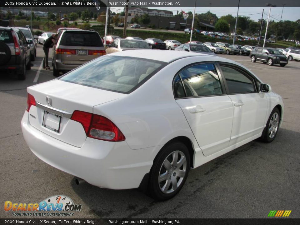 2009 Honda civic lx white #2