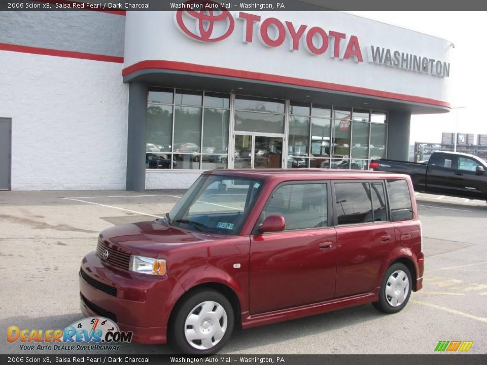 2006 Scion xB Salsa Red Pearl / Dark Charcoal Photo #1