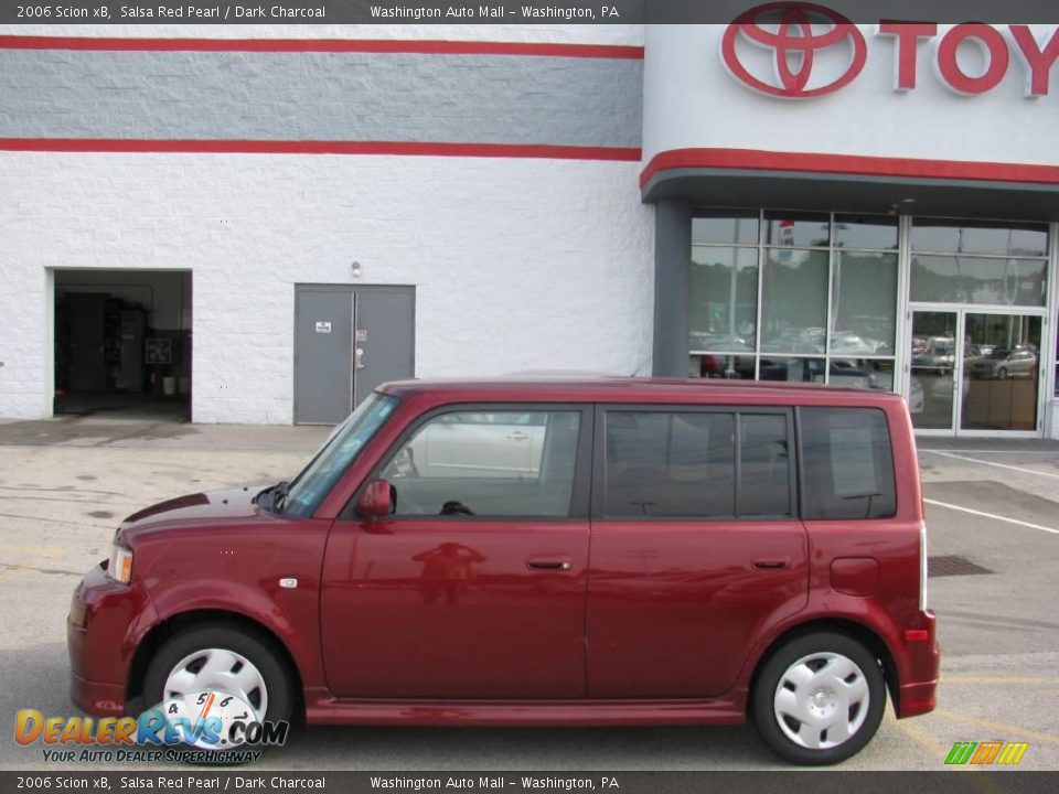 2006 Scion xB Salsa Red Pearl / Dark Charcoal Photo #2