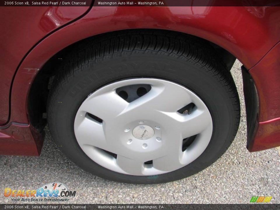 2006 Scion xB Salsa Red Pearl / Dark Charcoal Photo #3